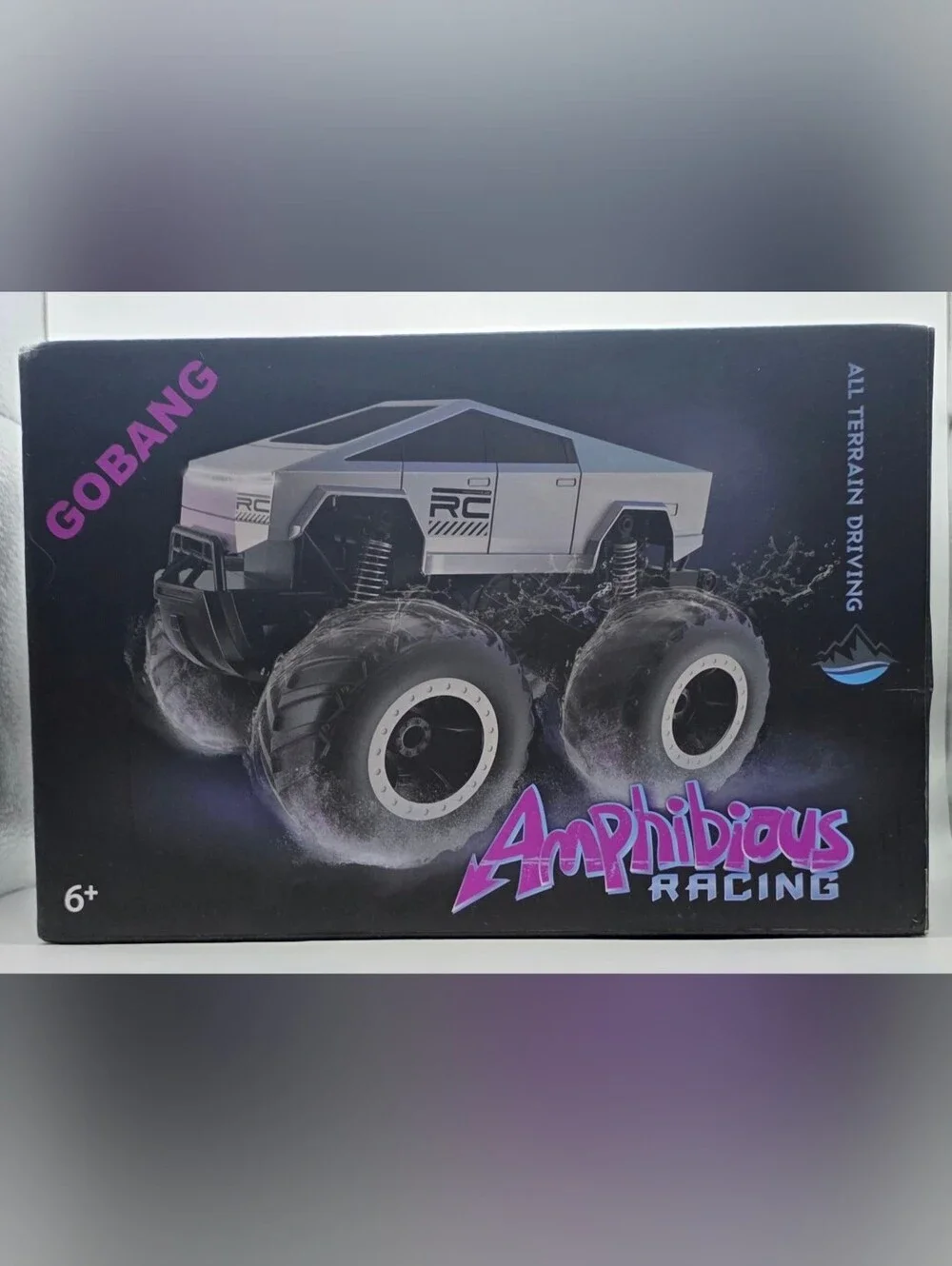 GOBANG 1:16 Amphibious Waterproof Remote Control Monster Truck - Waterproof